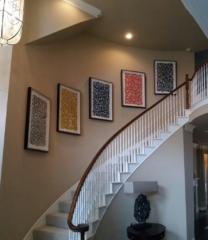 Stairway Art Installation in Dallas