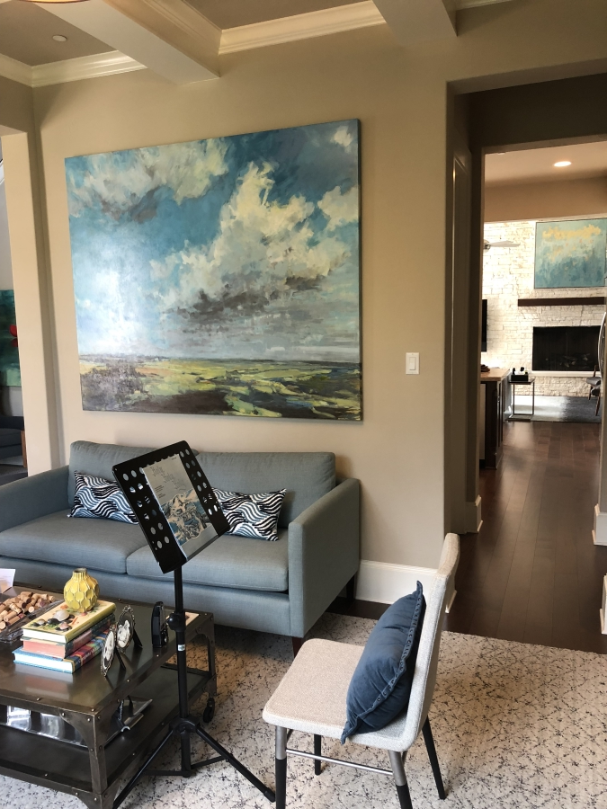 Hanging Fine Art Paintings in Dallas, Texas